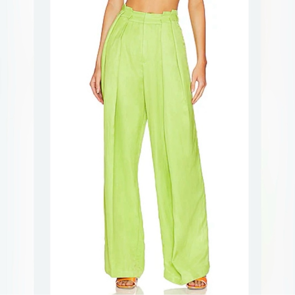 REVOLVE L'Academie Peonia Pant in Green
